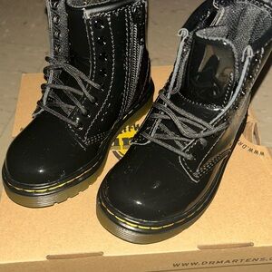 Dr. Martens Kids Black Boots